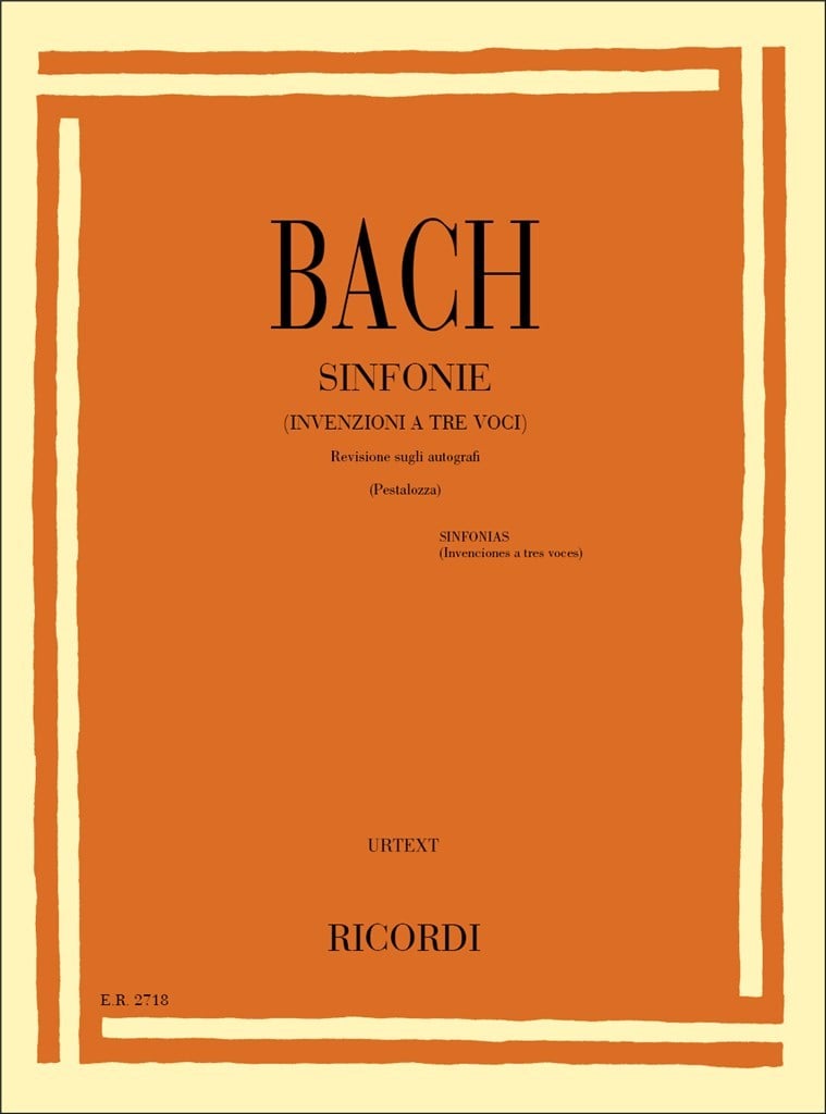 Sinfonie (Invenzioni A Tre Voci)